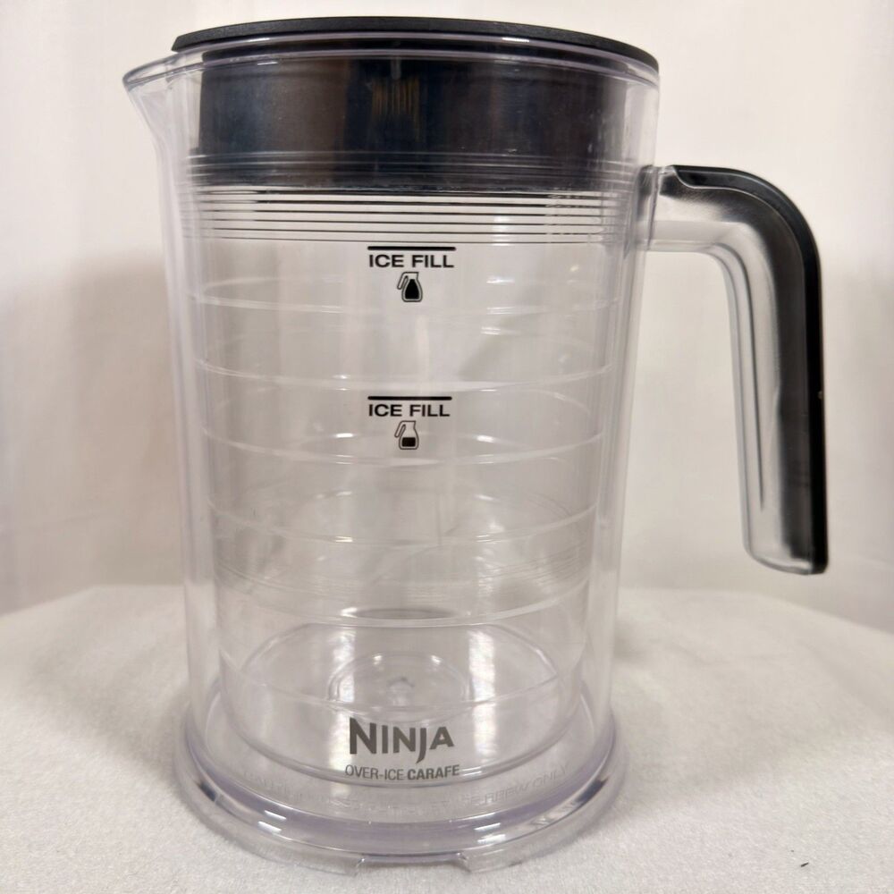 50oz NINJA Durable Coffee Bar Over Ice Carafe Cold Brew Tea Replacement Pitcher